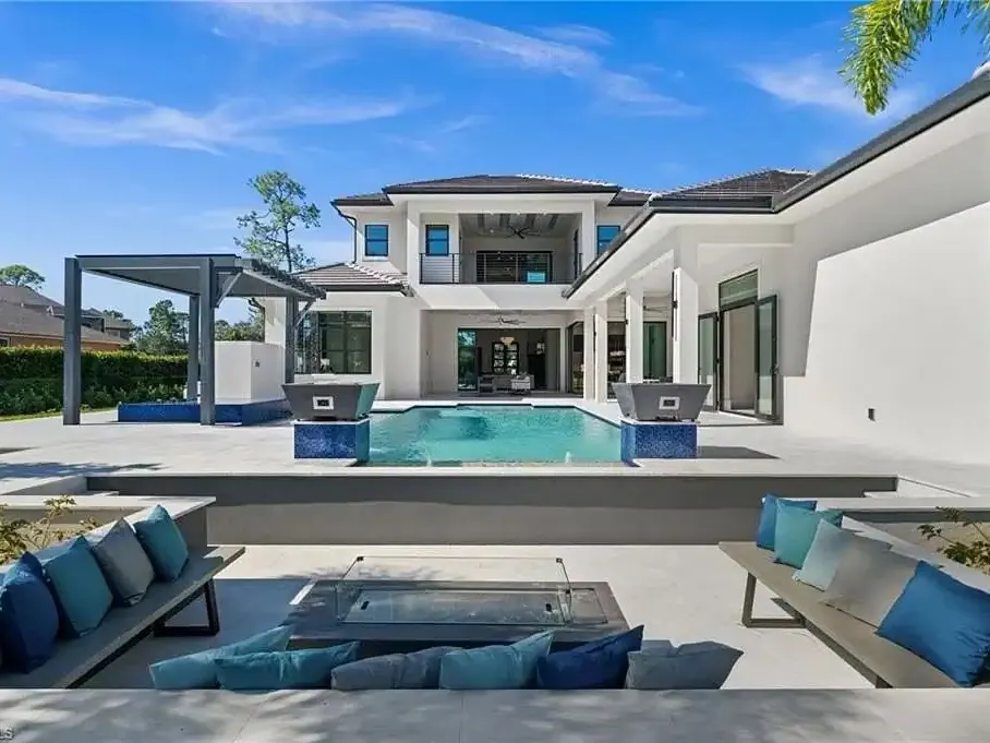 Resort-style pool and spa